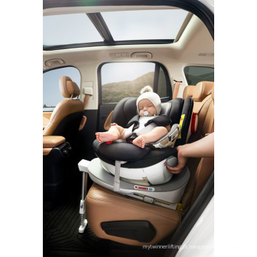 Assento de carro bebê isofix com perna de apoio